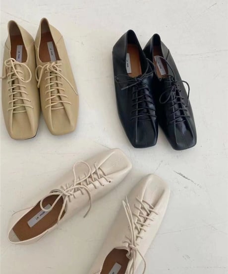 lace up shoes / 3color　hm2006