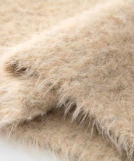 fluffy wool vest / 2color　hm1707