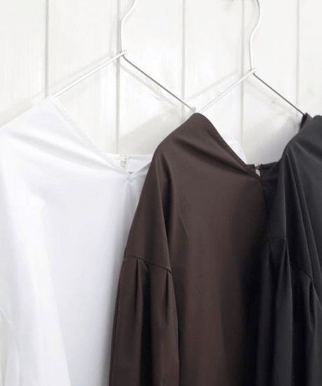 loose back blouse / 3color　hm2581