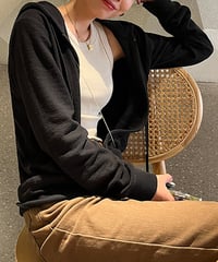 cotton simple hoodie / 2color　hm1313