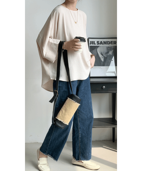 dolman sleeve blouse / 5color　hm2975