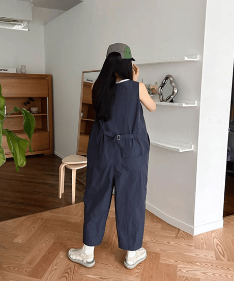 casual wide jumpsuit　hm1634