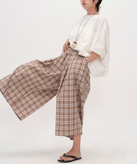 wide dolman blouse / 2color　hm2303