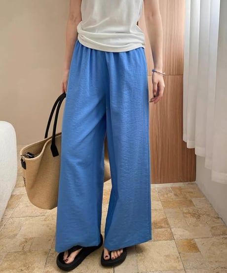 tuck wide pants / 4color　hm2368