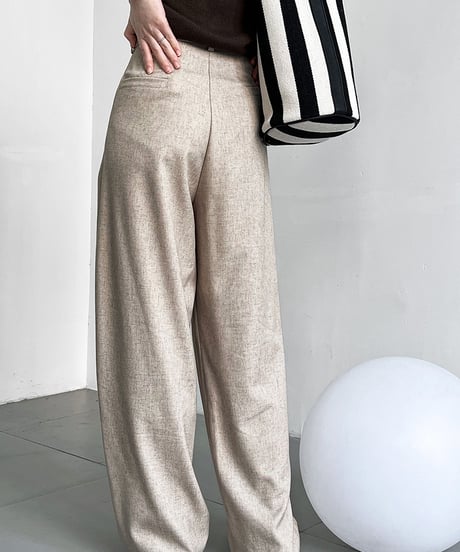 relaxed wide pants / 3color　hm2069