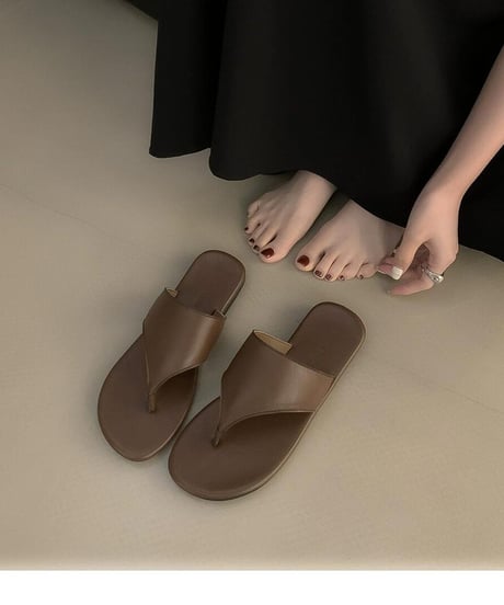chic tong sandal / 4color　hm2488