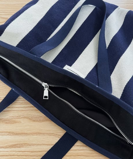 striped tote bag / 2Type　hm2481