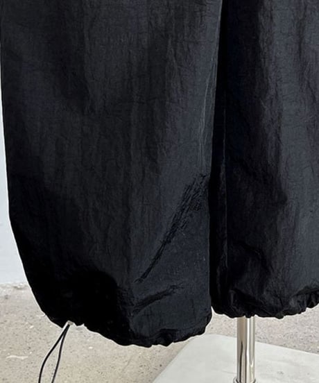 drawstring wide pants / 2color　hm2299