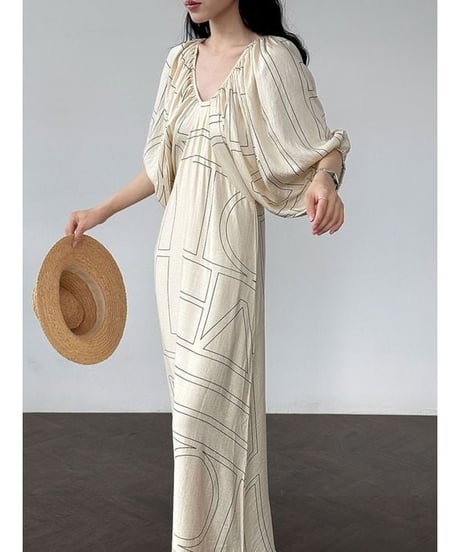 relax maxi dress / 3color　hm2410