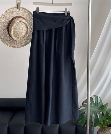 belted wrap pants / 2color　hm2408