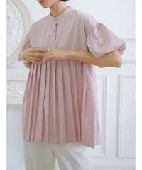 pleated tunic shirt / 5color　hm2961