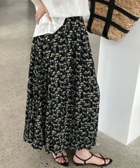 bloom maxi skirt / 2color　hm2229