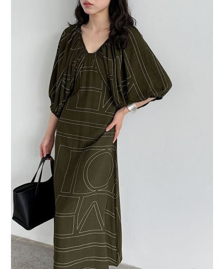 relax maxi dress / 3color　hm2410