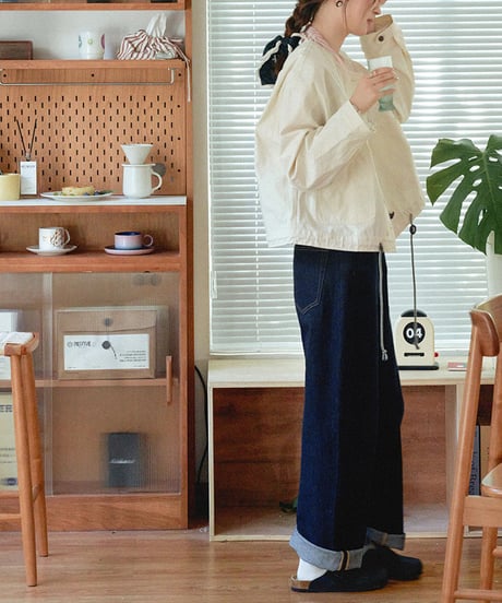 short windbreaker  / 2color　hm2555