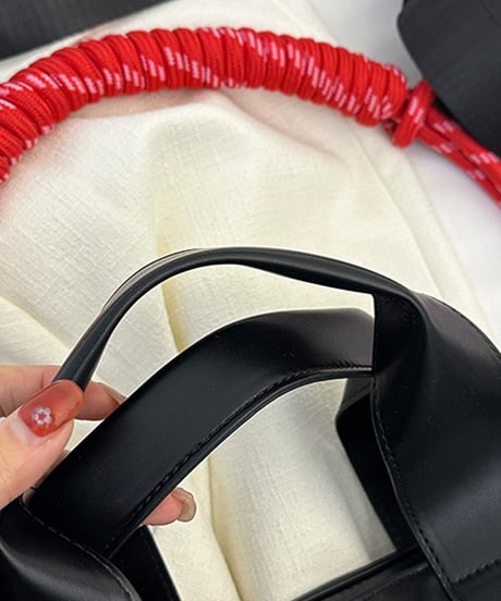 rope handle bag / 2color　hm2725
