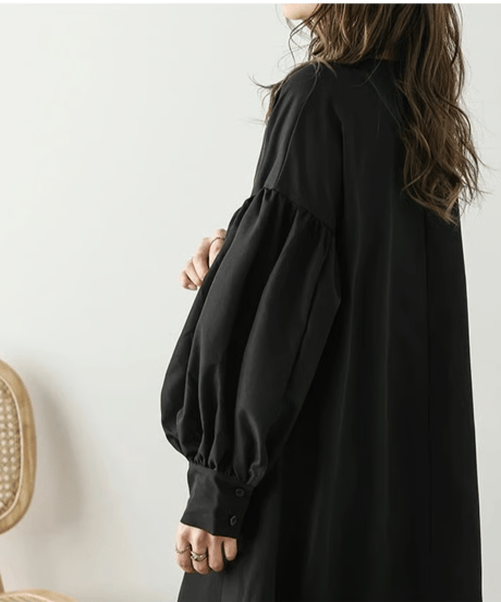 volume sleeve dress / 3color　hm2627