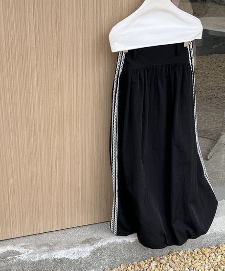 gathered balloon skirt　hm2079