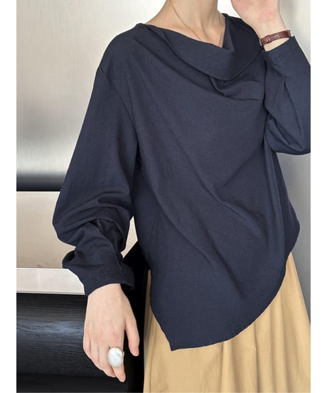 waist ribbon blouse / 3color　hm2049