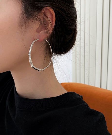 big hoop pierce / 2color　hm1562