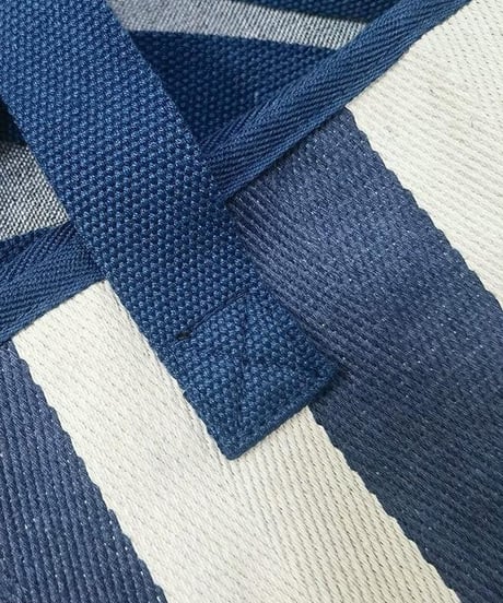 striped tote bag / 2Type　hm2481