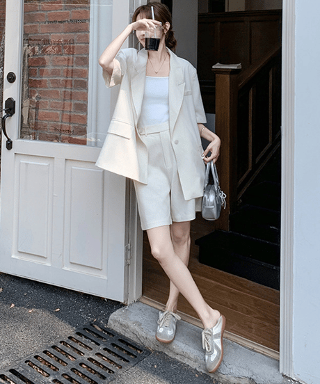jacket & short pants set　hm2252
