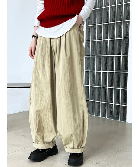 balloon wide pants / 3color　hm2058