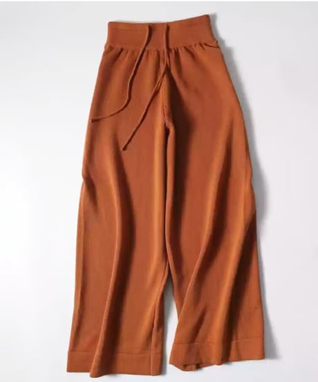 snow flake knit pants / 4color　hm1731