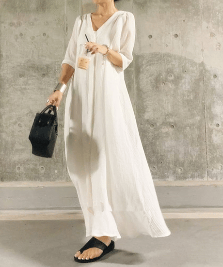 layered dress set / 2color　hm2947