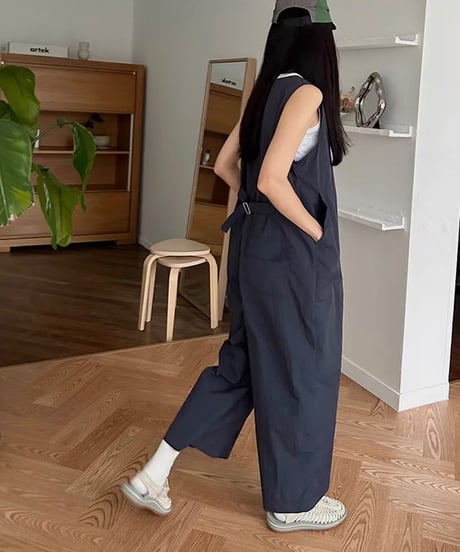 casual wide jumpsuit　hm1634