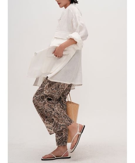 paisley wide pants　hm2305