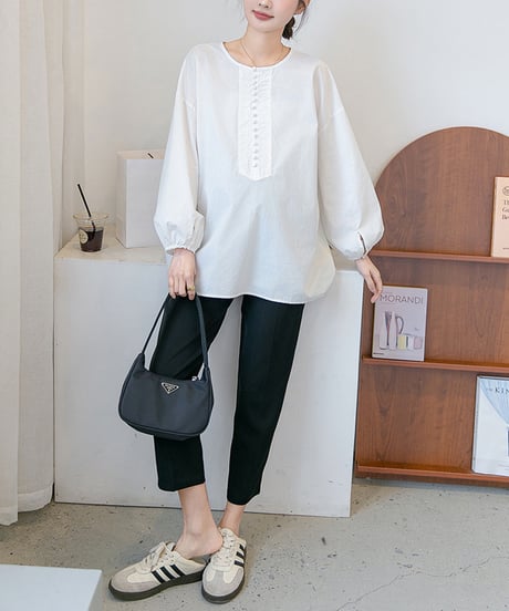 balloon sleeve blouse　hm2158