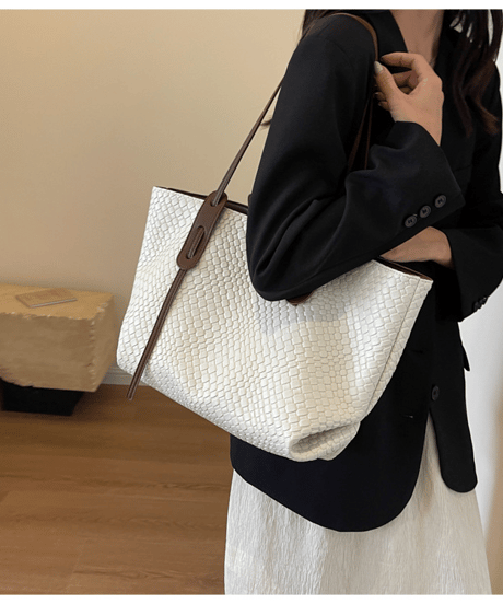 woven shoulder bag / 4color　hm2818