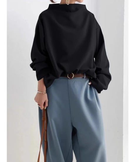 high neck top / 3color　hm2782