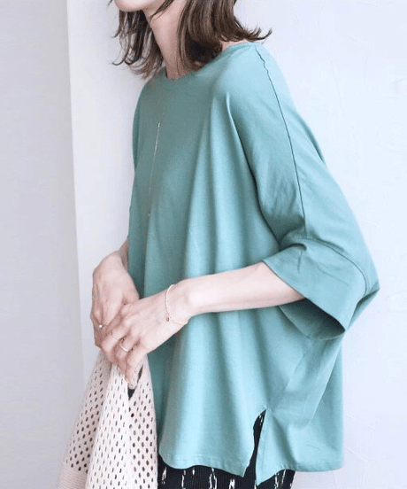 side slit top / 8color　hm2953