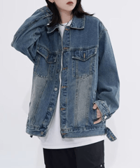 blue denim jacket / 5color　hm1934