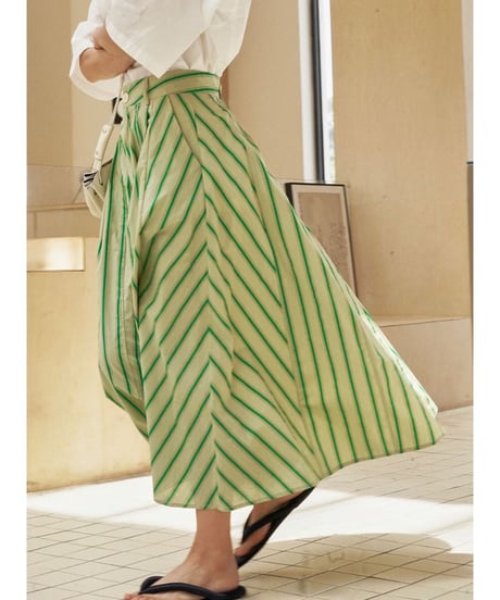border relax skirt　hm2363