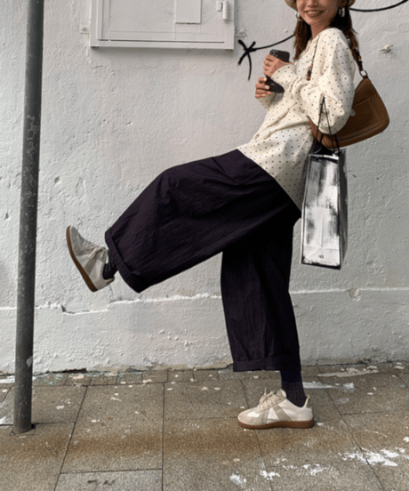 wide-leg harem pants / 2color　hm1242