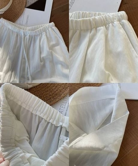 lightweight gauze pants / 7color　hm2237