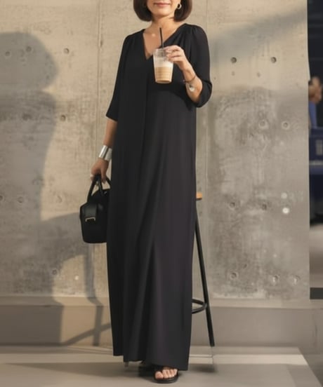 layered dress set / 2color　hm2947