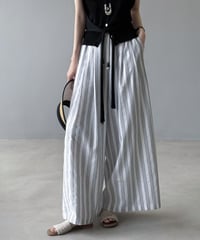 stripe wide pants / 3color　hm2310