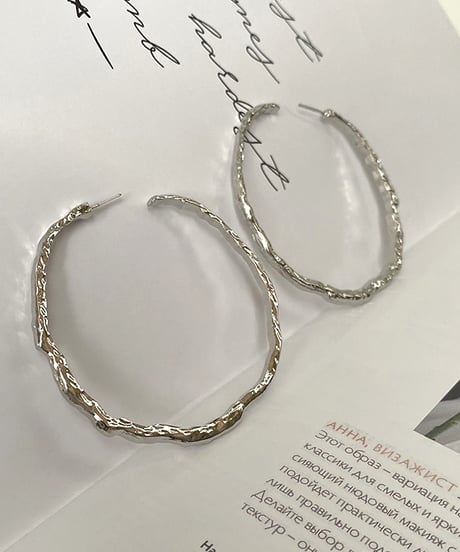 big hoop pierce / 2color　hm1562