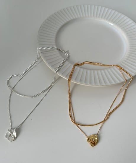 long necklace / 2color　hm1252
