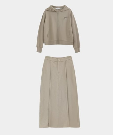 sweat hoodie or skirt / 2color　hm1957