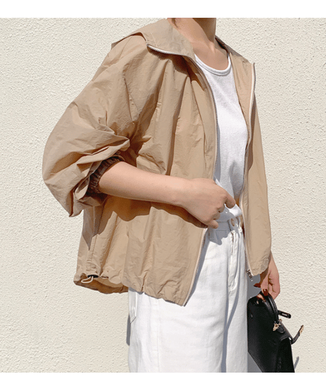 light zip blouson / 3color　hm2845