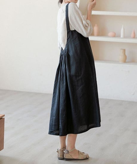 cotton jumperskirt / 2color　hm1470