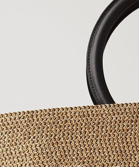 round handle tote bag　hm1532