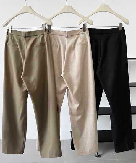 relaxed wide pants / 3color　hm2069