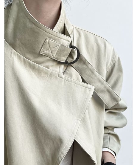 cross spring coat / 2color　hm2009