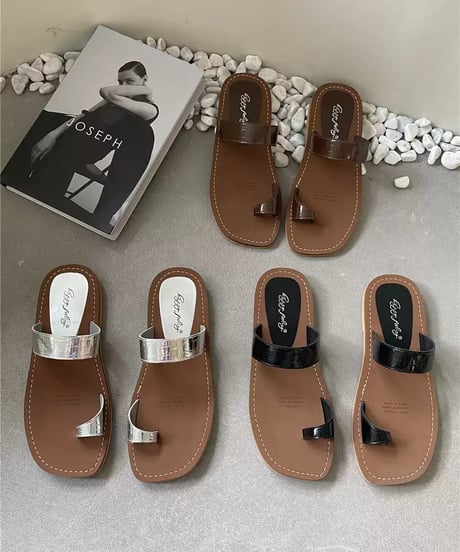 minimal design sandal / 3color　hm1534