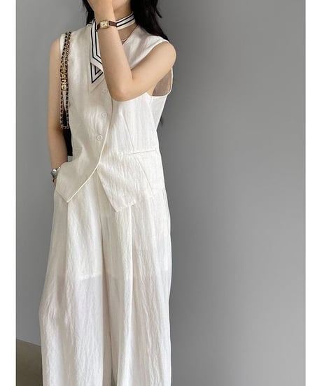 sleeveless set-up / 2color　hm2307